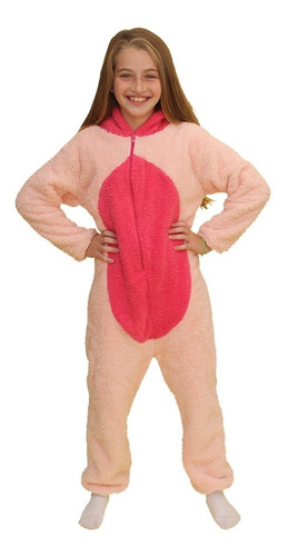 Imagen 3 de 8 de Mono Pijama Corderito Para Niñas Estampado Muy Suave