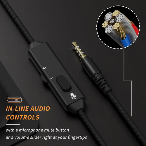 Auriculares Binnune Gaming Con Micrófono Para Xbox Series X