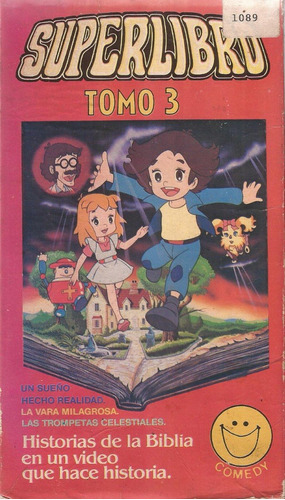 Superlibro Tomo 3 Historias De La Biblia Vhs Sin Caja