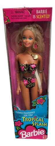 Barbie Tropical Splash Nuevo Cerrado 1994
