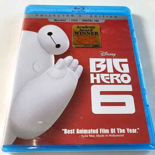 Pelicula Blu-ray - Disney - Big Hero 6  Collector's Edition