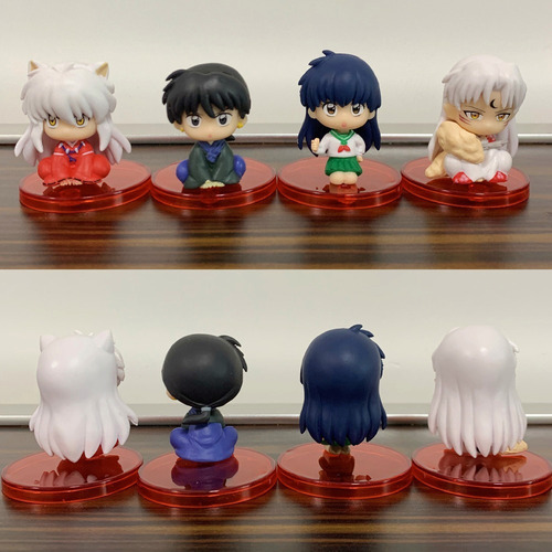 Figuras De Colección De Anime 4 Piezas Inuyasha Kiky