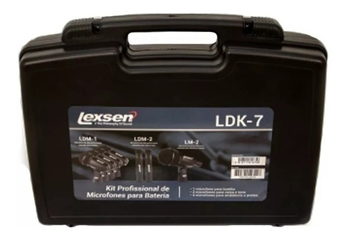 Imagem 1 de 2 de Kit Bateria Lexsen Ldk-7 General Som