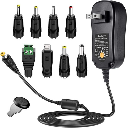 Adaptador De Ca Universal De 48w Dc 5v 6v 7.5v 9v 12v 1...