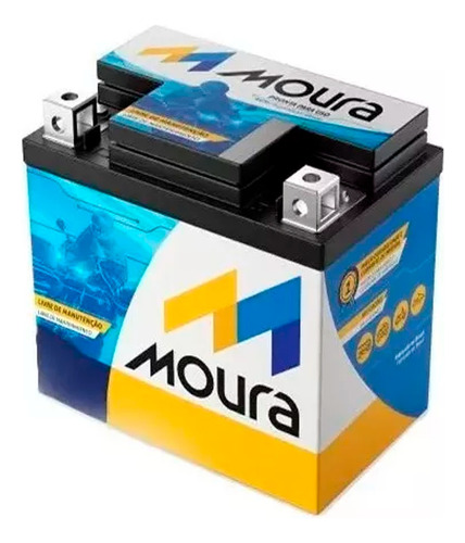 Bateria Moto Moura Gel Ma5d 5ah Original Honda Titan150 125 