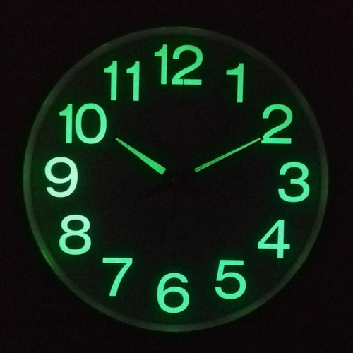 Moderno Reloj De Pared Redondo Decoración De La Oficina En