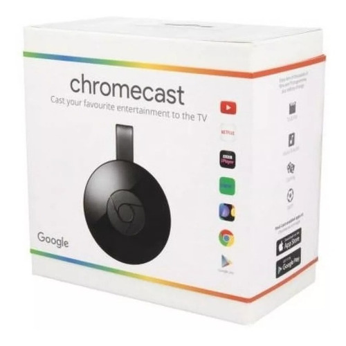 Google Chromecast 2 Netflix Youtube Smart Tv C/caja Original