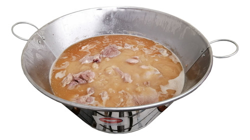 Cazo #50 Inoxidable Para Freír 10kg De Carnitas (cap. 24 Lt)
