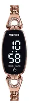 Comprar Skmei - Reloj Digital-táctil 1588rg Para Mujer Correa Suela Bisel Suela