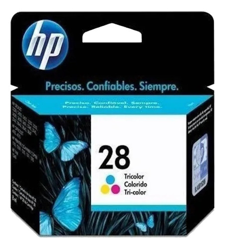 Cartucho De Tinta Hp 28 Cor Tricolor Do 8 Ml