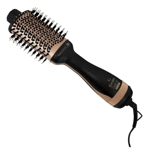 Escova Secadora Gama Italy Stylish Keration Brush 3d Bivolt