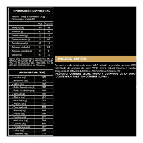 Proteina Pro 100% Whey 900gr Vainilla - Strongest