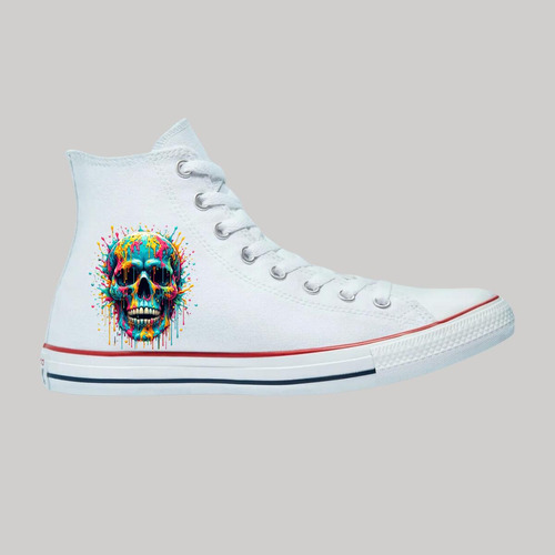 Tenis Converse Chuck Taylor All Star Bota Calavera 2