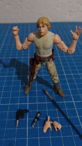 Luke Skywalker Dagobah Star Wars Black Series #21 2014 (Usado)