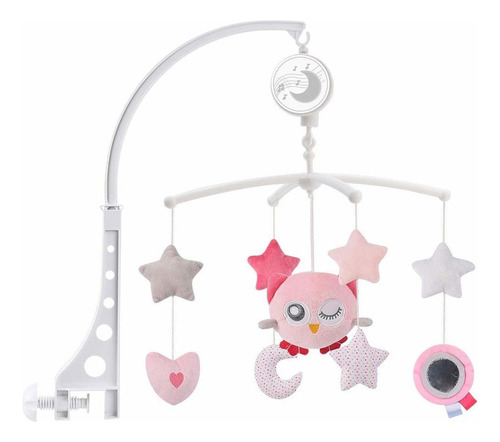 Wpd Móvil Cuna Musical Para Bebé Con Peluche Giratorio