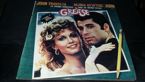 Grease John Travolta Olivia Newton X 2 Lp Vinilo Rock