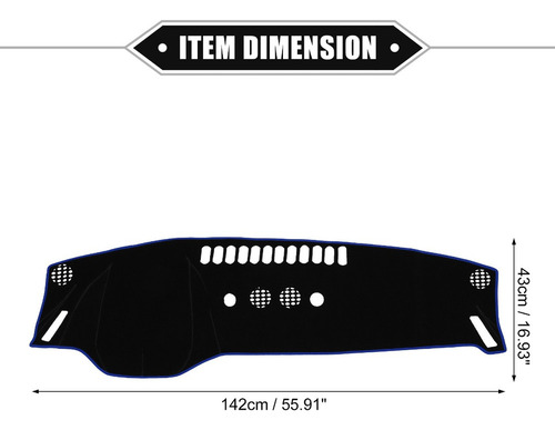 Cubre Tablero Para Kia Sorento 2022-2023 142x43cm 1pzs