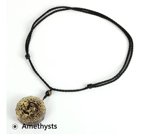 comprar Collar Orgonita Para Chakras Piedras Naturales Energía