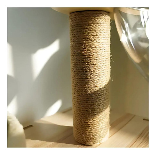 Rascador Casa De Madera Para Gatos 5 Niveles 190cm