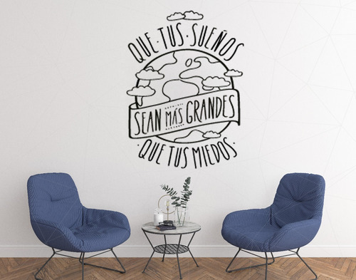 Vinilos Decorativos Pared Frases Que Tus Sueños...