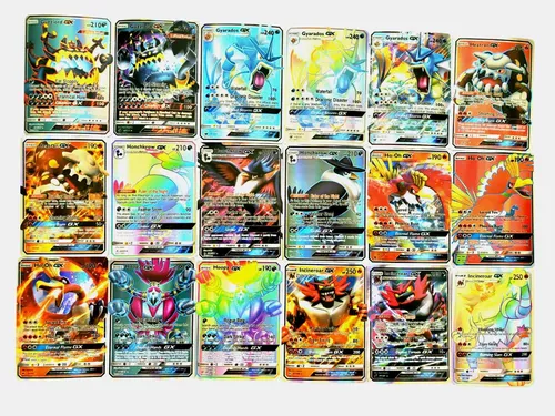 Lote Pack 30 Cartas Pokémon go Aleatórios Sem Nenhuma Repetida em