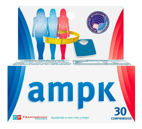 Ampk X 30 Comprimidos - Ayuda A Adelgazar