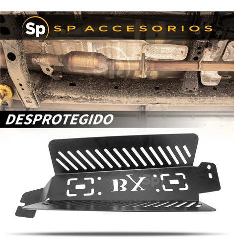 Imagen 3 de 10 de Protector Catalizador Anti Robo Para Toyota Hilux 2016/2022+