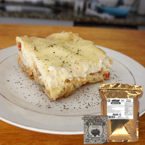 Salsa Blanca Deshidratada En Polvo De 60g, 100% Natural