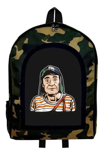 Mochila Camuflada El Chavo Del 8 Modelo 3