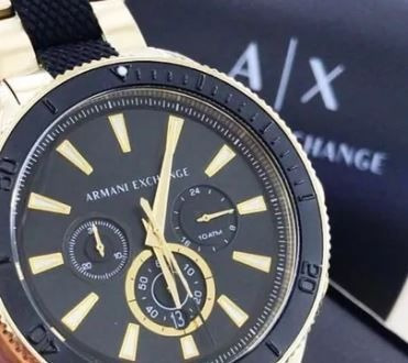 Relógio Armani Exchange Enzo Cronógrafo Masculino Ax1814/1dn