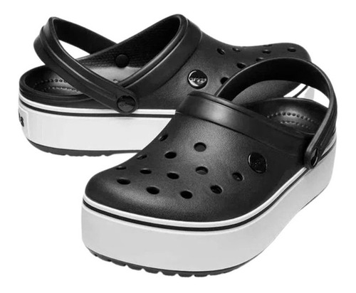 Imagen 3 de 6 de Crocs Originales Crocband Platform Unisex 205434c06 Empo2000