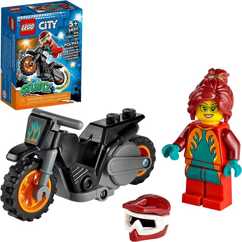 Kit De Construcción Lego City Moto Acrobática Fuego 60311 Cantidad de piezas 11