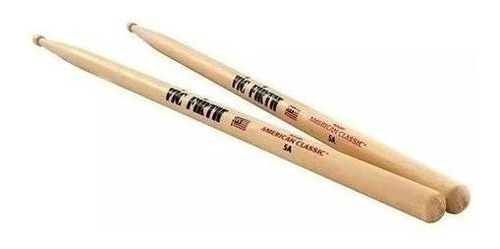 Baquetas Palillos Vic Firth 7a Punta De Madera Made In Usa