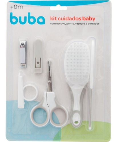 Imagem 6 de 10 de Kit Cuidados Cortador Unha Escova De Cabelo Bebê Envio 24h