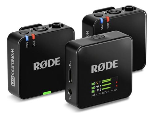 Microfone Rode Wireless Go Gen 3 Compacto, Sem Fio 32 Bit