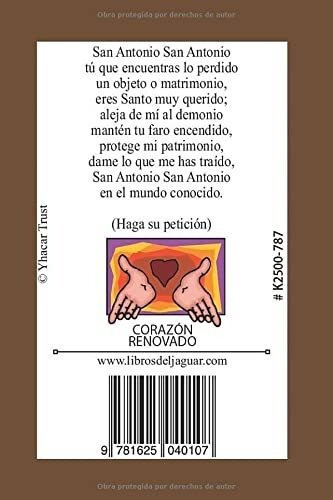 Novena De San Antonio De Padua Para Encontrar Cosas, de Pita, La. Editorial Libros Del Jaguar en español