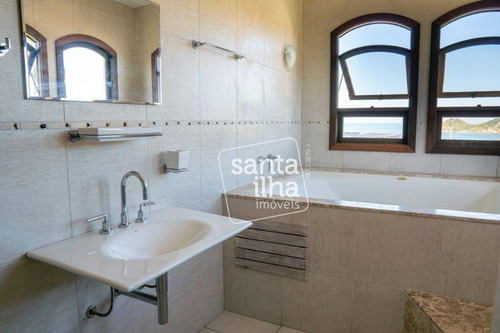 Imagem 22 de 30 de Casa Frente Mar Em Condomínio Fechado - Praia Mole - Ca3039