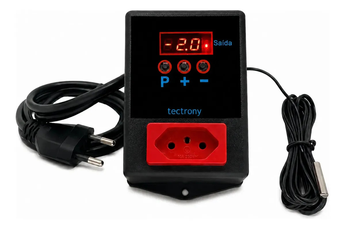 Termostato Digital Tectrony Para Transformar Freezer Em Cervejeira