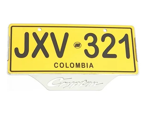 Crypton Lujos Portaplaca Crypton