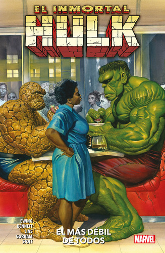 Libro Mp68 Inmortal Hulk 9 Mas Debil De Todos - Adam Gorham