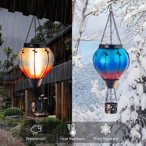 Globos De Aire Caliente Con Farol Solar Impermeable Para Jar