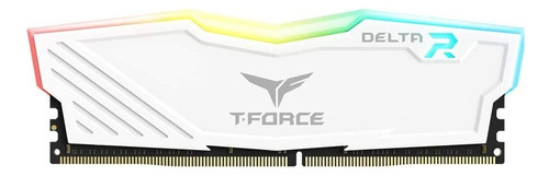 Memoria Ram Teamgroup Delta Rgb, 8gb, 3200mhz Ddr4, Blanco