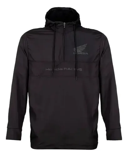 a ♡select Jaqueta Corta Vento Honda Black Racing Honda Preto M | MercadoLivre