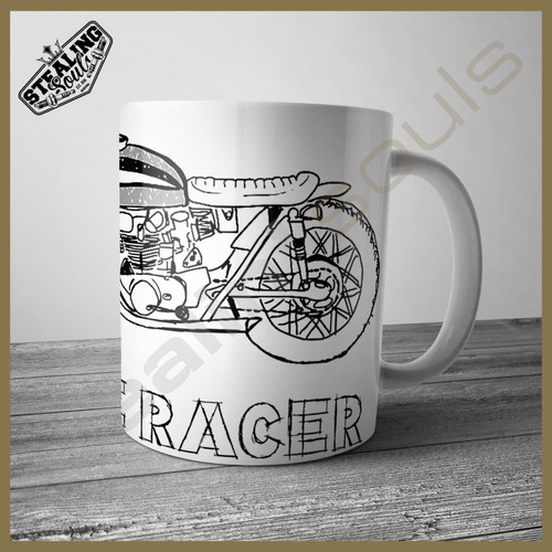 Taza - Cafe Racer / Bobber / Brat / Chopper / Scooter #186