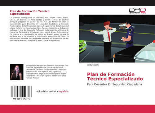 Libro: Plan De Formación Técnico Especializado: Para Docente
