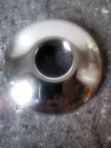 Imagen 2 de 2 de Rocetas Cromadas 1/2 Hierro Cromado Calibre Grueso