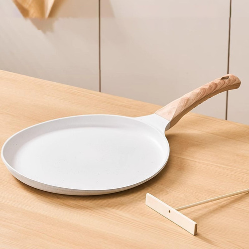 Sartén Antiadherente Para Crepes Con Esparcidor, 8 Pulgadas