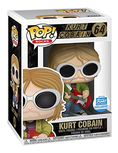 Figuras De Acción - Pop Rocks: Kurt Cobain Con Gafas De Sol
