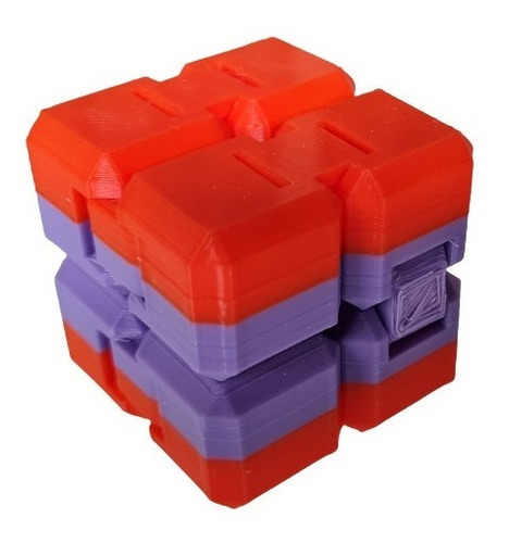 Cubo Infinito Anti Estrés/ansiedad Impresos En 3d Pack X 5u.