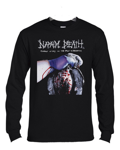 Polera Ml Napalm Death Throes Of Joy In The Jaws Of Defeatis